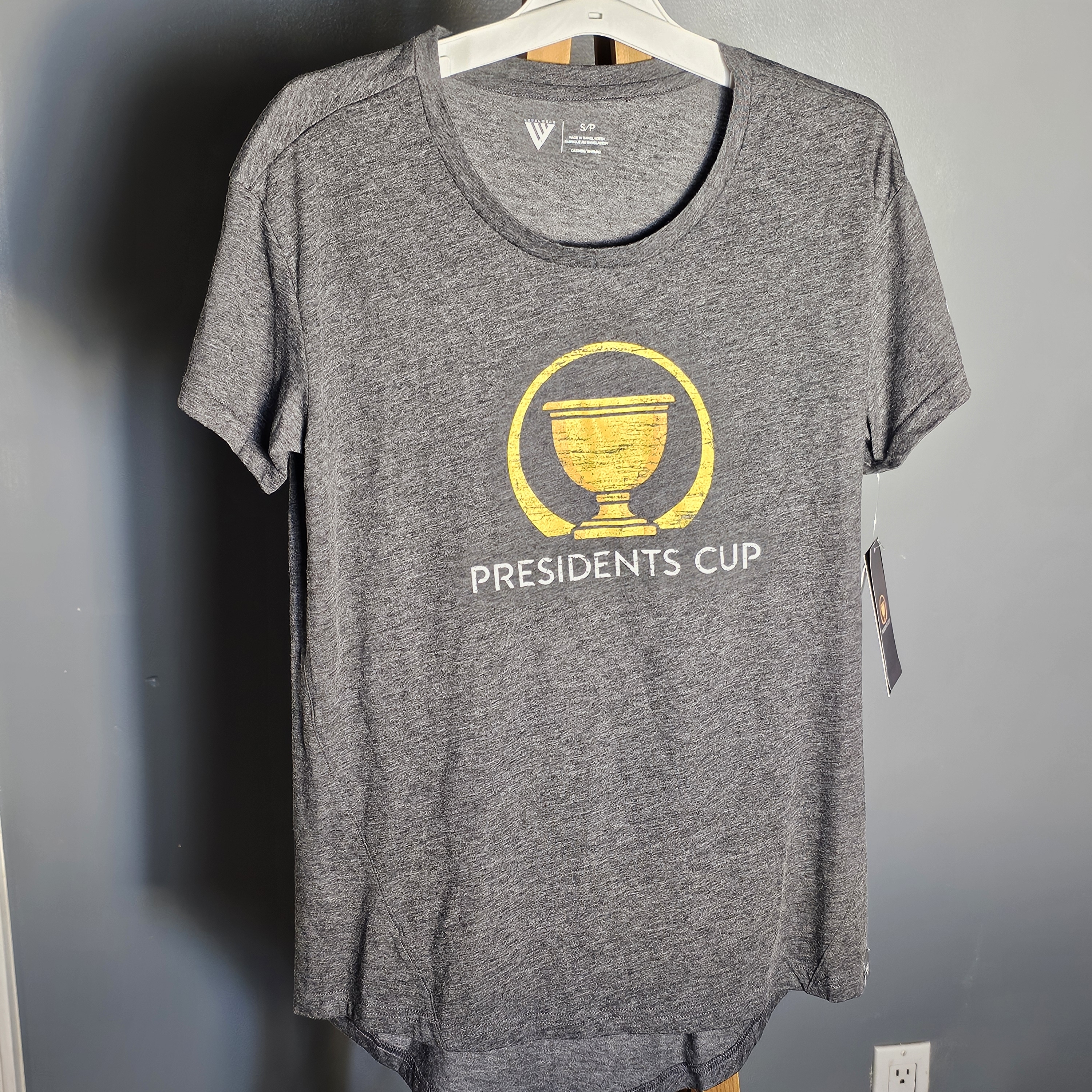 Nwt Presidents Cup 2022 Gray TShirt Size Small